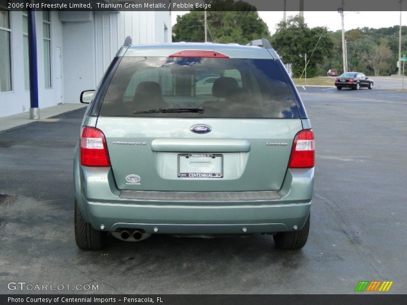 Titanium Green Metallic / Pebble Beige 2006 Ford Freestyle Limited