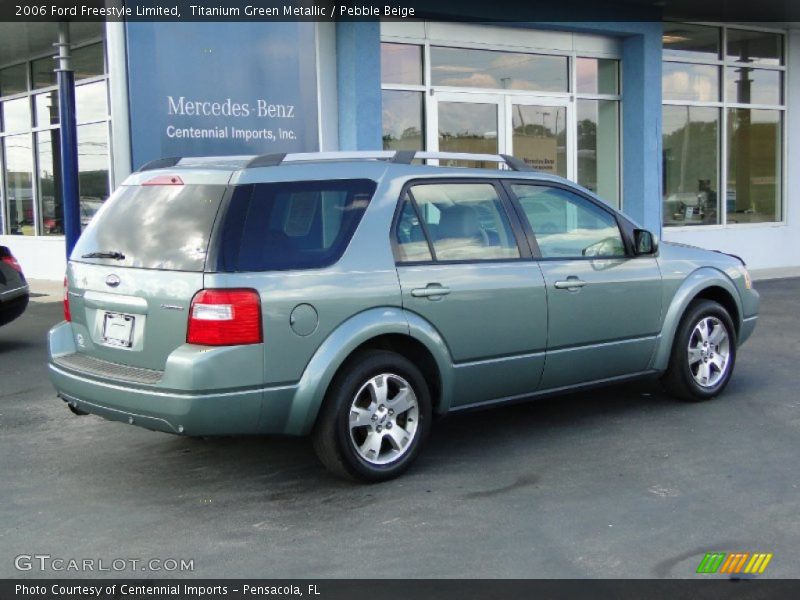 Titanium Green Metallic / Pebble Beige 2006 Ford Freestyle Limited