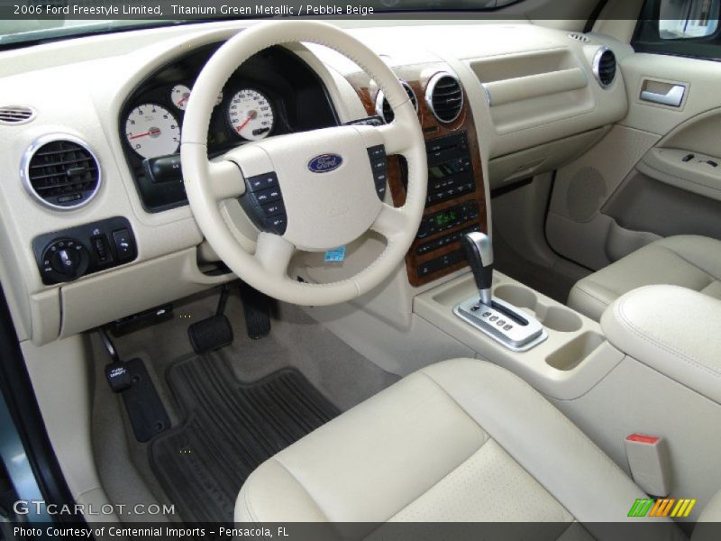Pebble Beige Interior - 2006 Freestyle Limited 