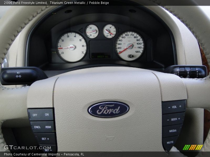 Titanium Green Metallic / Pebble Beige 2006 Ford Freestyle Limited