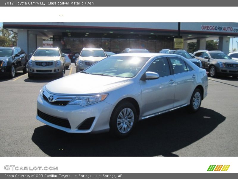 Classic Silver Metallic / Ash 2012 Toyota Camry LE