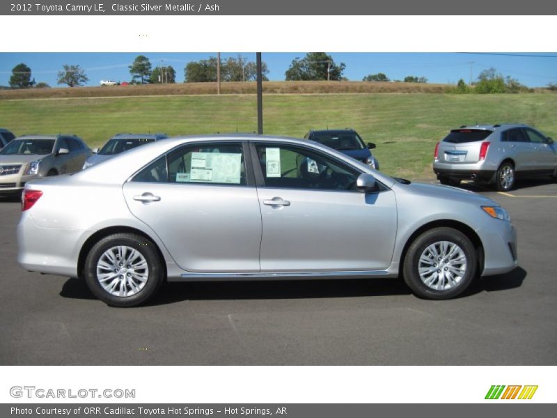  2012 Camry LE Classic Silver Metallic