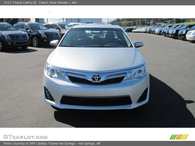 Classic Silver Metallic / Ash 2012 Toyota Camry LE
