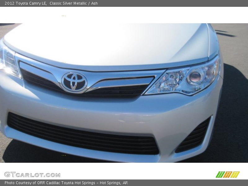 Classic Silver Metallic / Ash 2012 Toyota Camry LE