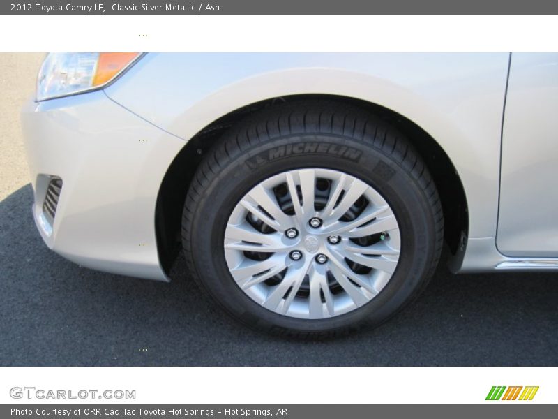 Classic Silver Metallic / Ash 2012 Toyota Camry LE