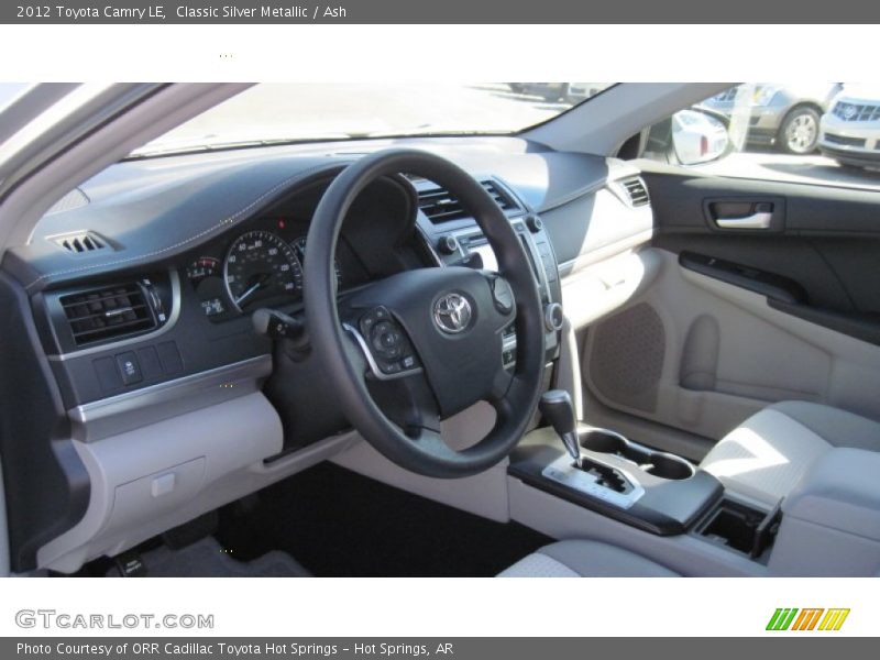 Classic Silver Metallic / Ash 2012 Toyota Camry LE