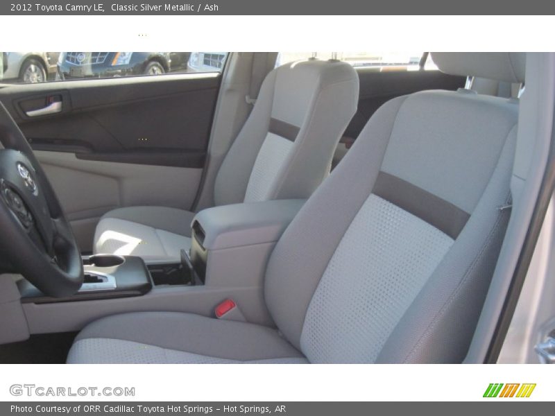 Classic Silver Metallic / Ash 2012 Toyota Camry LE