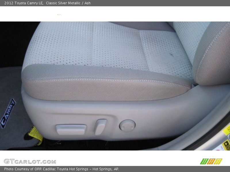 Classic Silver Metallic / Ash 2012 Toyota Camry LE