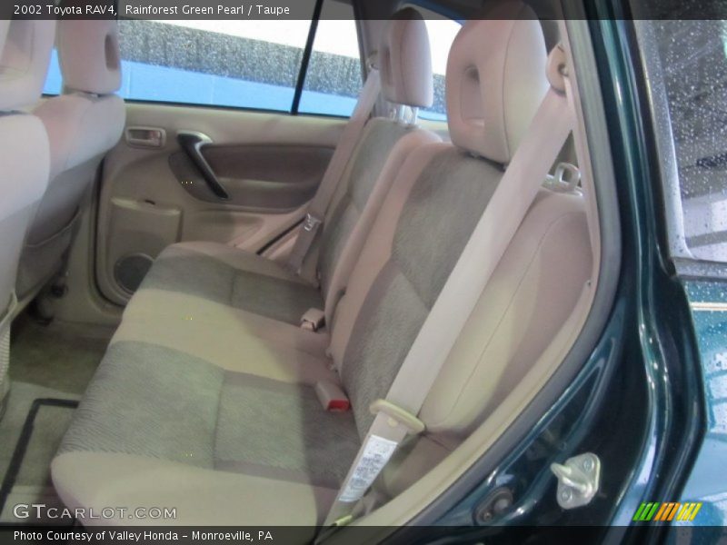 Rainforest Green Pearl / Taupe 2002 Toyota RAV4