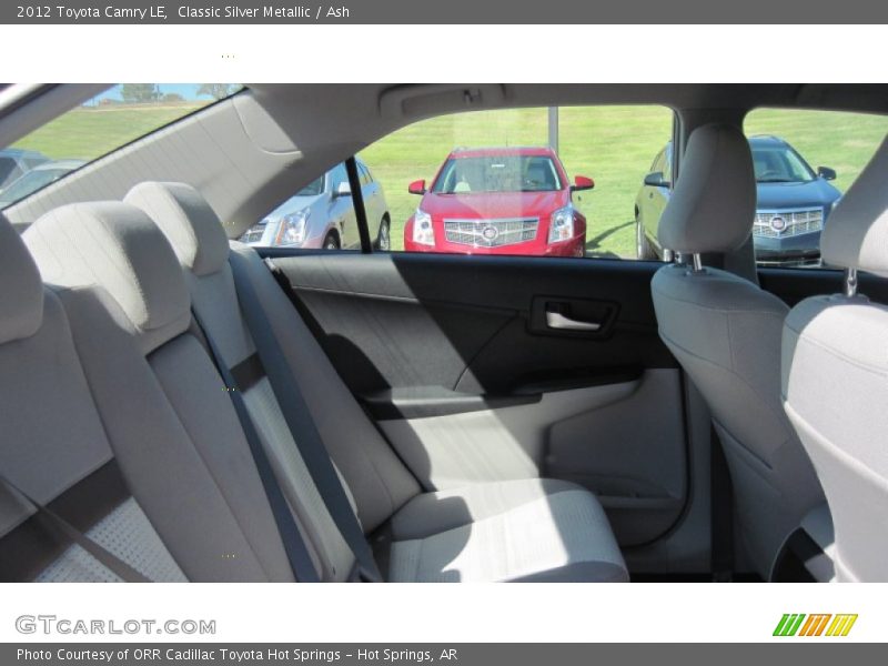 Classic Silver Metallic / Ash 2012 Toyota Camry LE