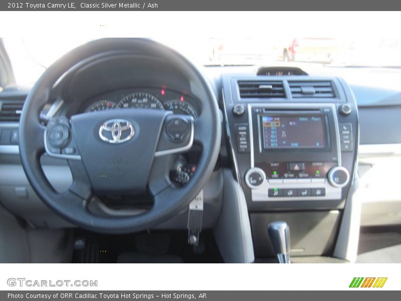 Classic Silver Metallic / Ash 2012 Toyota Camry LE