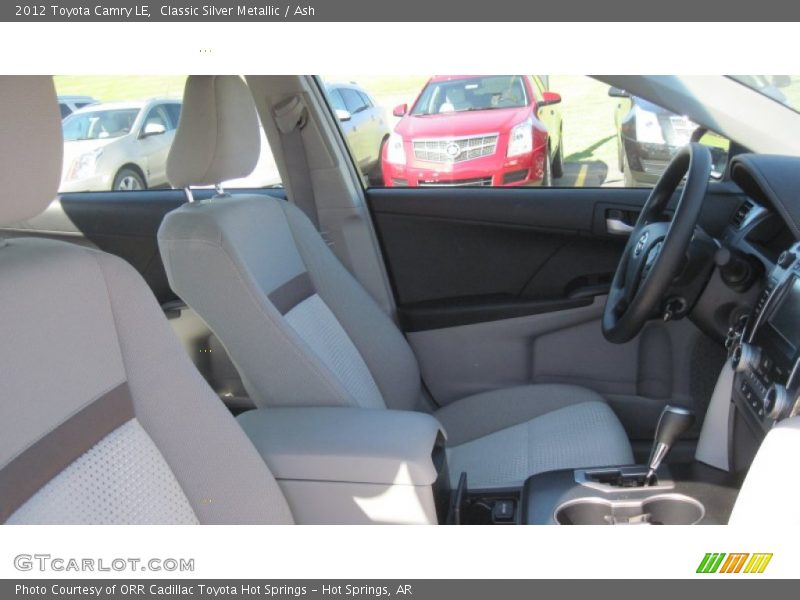 Classic Silver Metallic / Ash 2012 Toyota Camry LE