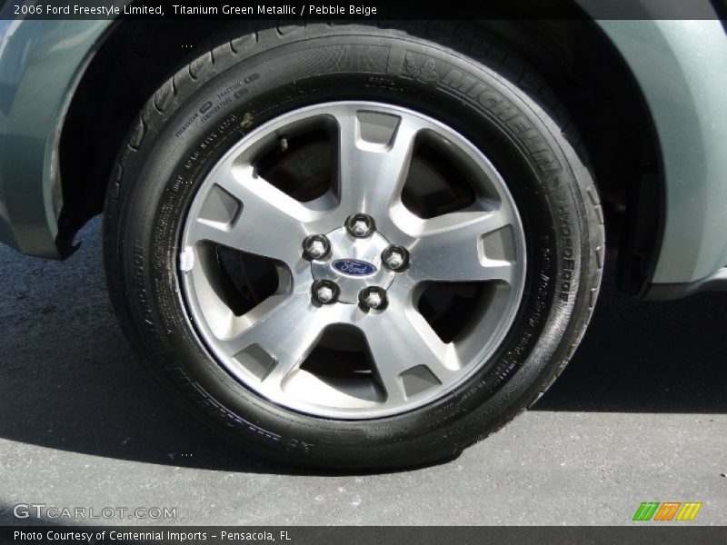 Titanium Green Metallic / Pebble Beige 2006 Ford Freestyle Limited