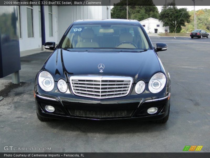 Black / Cashmere 2009 Mercedes-Benz E 320 BlueTEC Sedan