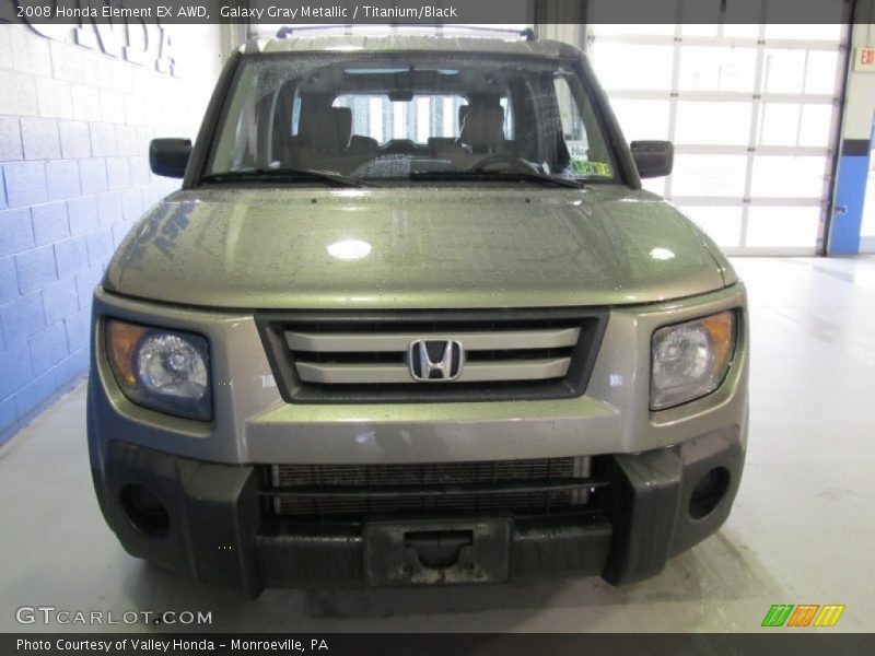 Galaxy Gray Metallic / Titanium/Black 2008 Honda Element EX AWD