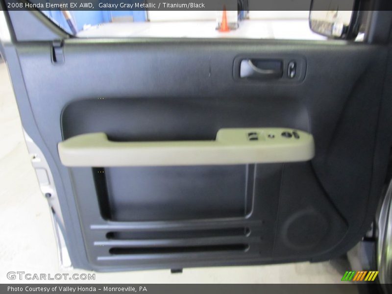 Galaxy Gray Metallic / Titanium/Black 2008 Honda Element EX AWD