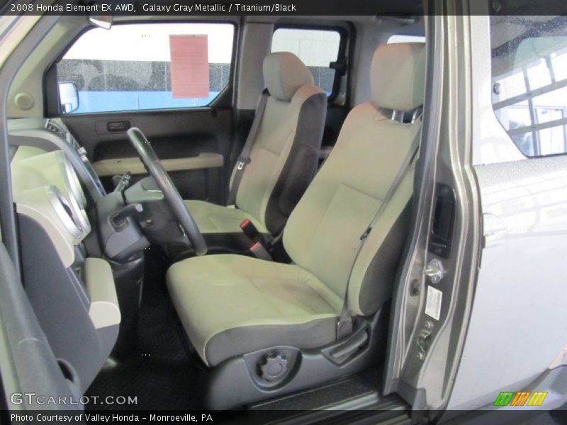 Galaxy Gray Metallic / Titanium/Black 2008 Honda Element EX AWD