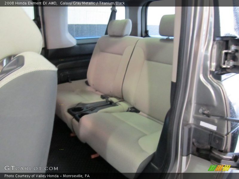 Galaxy Gray Metallic / Titanium/Black 2008 Honda Element EX AWD