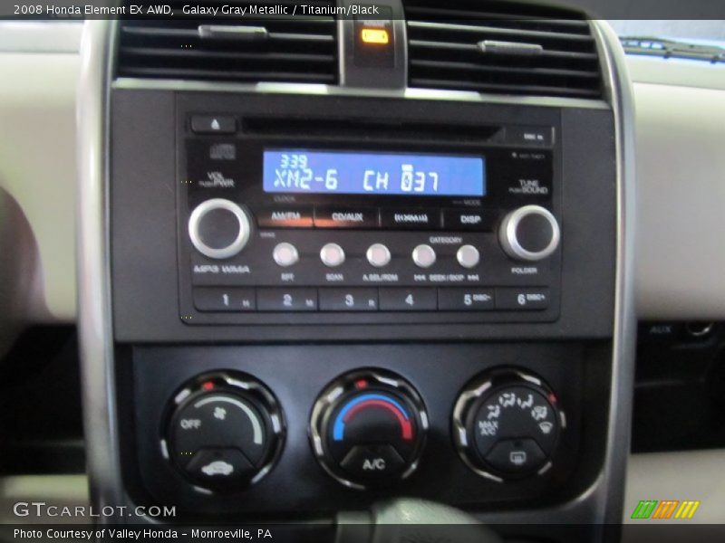 Galaxy Gray Metallic / Titanium/Black 2008 Honda Element EX AWD