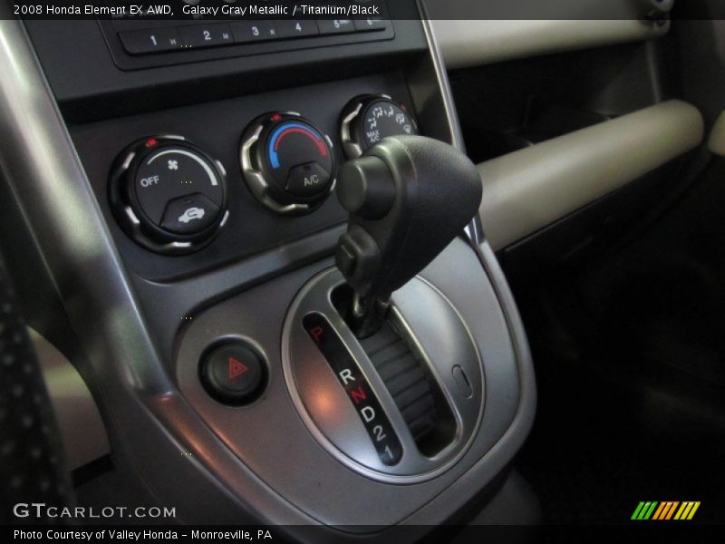 Galaxy Gray Metallic / Titanium/Black 2008 Honda Element EX AWD