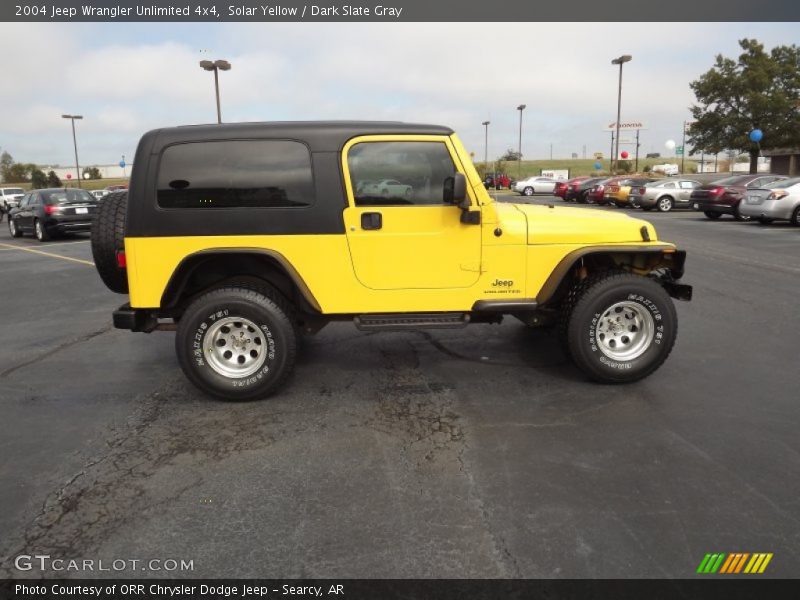  2004 Wrangler Unlimited 4x4 Solar Yellow