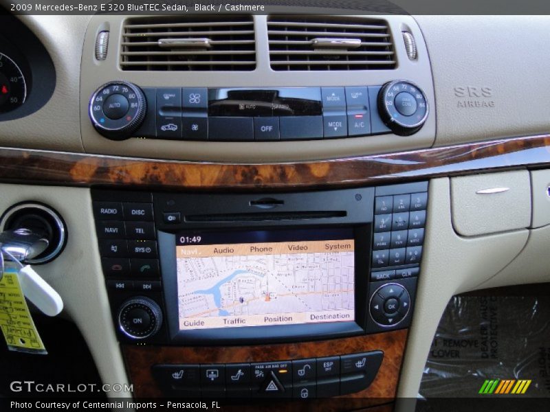 Black / Cashmere 2009 Mercedes-Benz E 320 BlueTEC Sedan