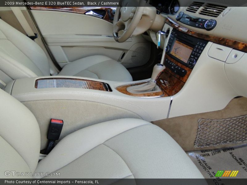 Black / Cashmere 2009 Mercedes-Benz E 320 BlueTEC Sedan
