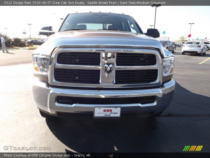 Saddle Brown Pearl / Dark Slate/Medium Graystone 2012 Dodge Ram 3500 HD ST Crew Cab 4x4 Dually