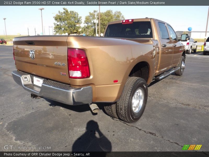 Saddle Brown Pearl / Dark Slate/Medium Graystone 2012 Dodge Ram 3500 HD ST Crew Cab 4x4 Dually