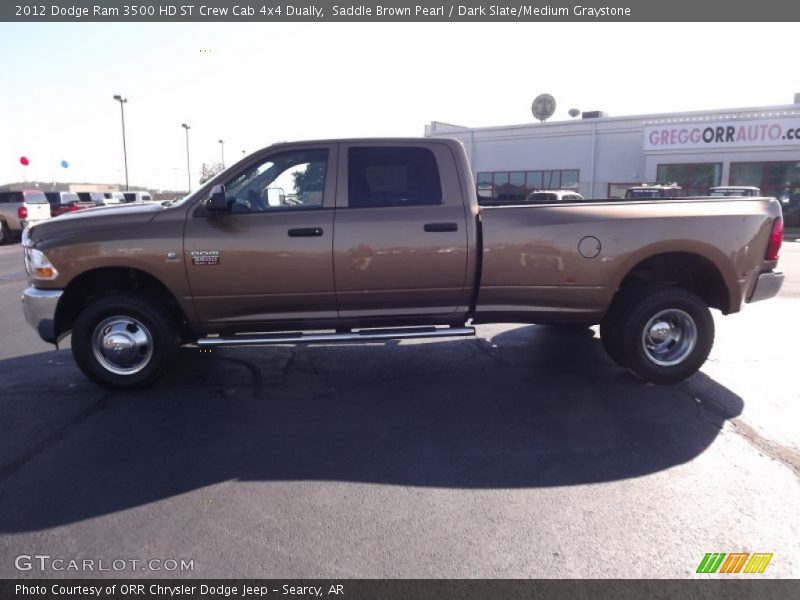 Saddle Brown Pearl / Dark Slate/Medium Graystone 2012 Dodge Ram 3500 HD ST Crew Cab 4x4 Dually