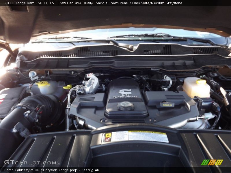 Saddle Brown Pearl / Dark Slate/Medium Graystone 2012 Dodge Ram 3500 HD ST Crew Cab 4x4 Dually