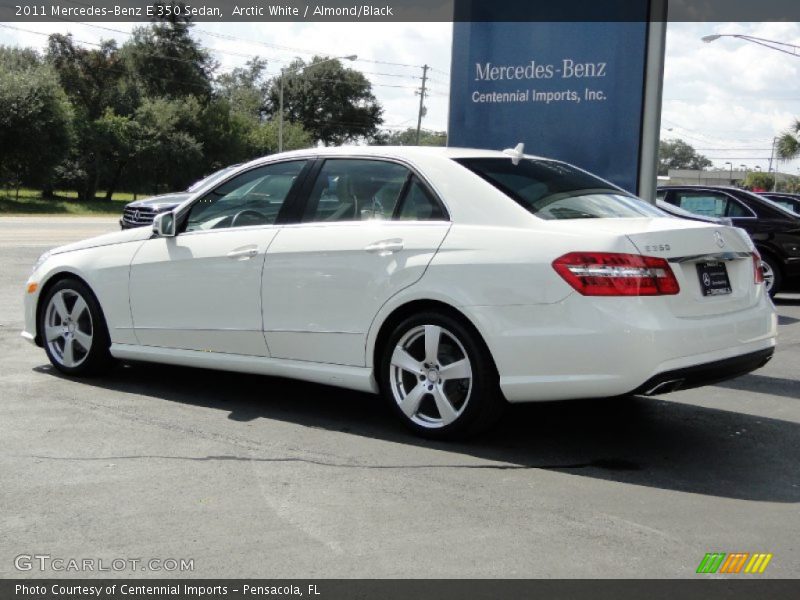 Arctic White / Almond/Black 2011 Mercedes-Benz E 350 Sedan