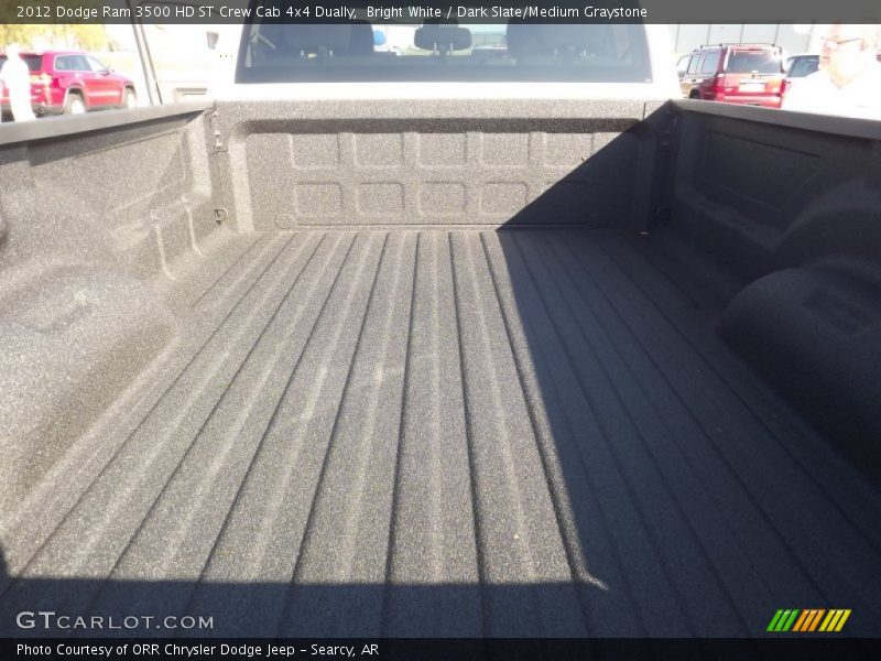 Bright White / Dark Slate/Medium Graystone 2012 Dodge Ram 3500 HD ST Crew Cab 4x4 Dually