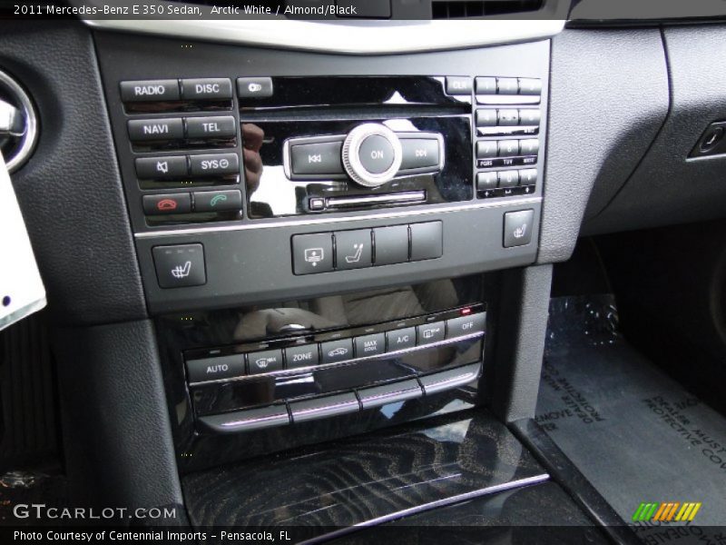 Arctic White / Almond/Black 2011 Mercedes-Benz E 350 Sedan