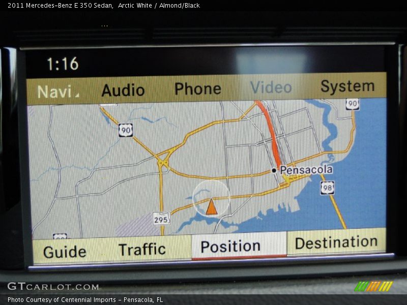 Arctic White / Almond/Black 2011 Mercedes-Benz E 350 Sedan