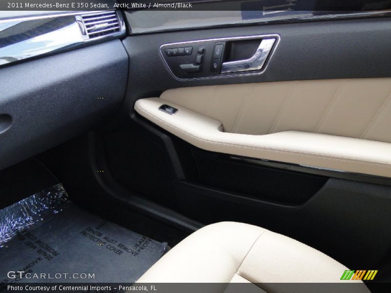 Arctic White / Almond/Black 2011 Mercedes-Benz E 350 Sedan