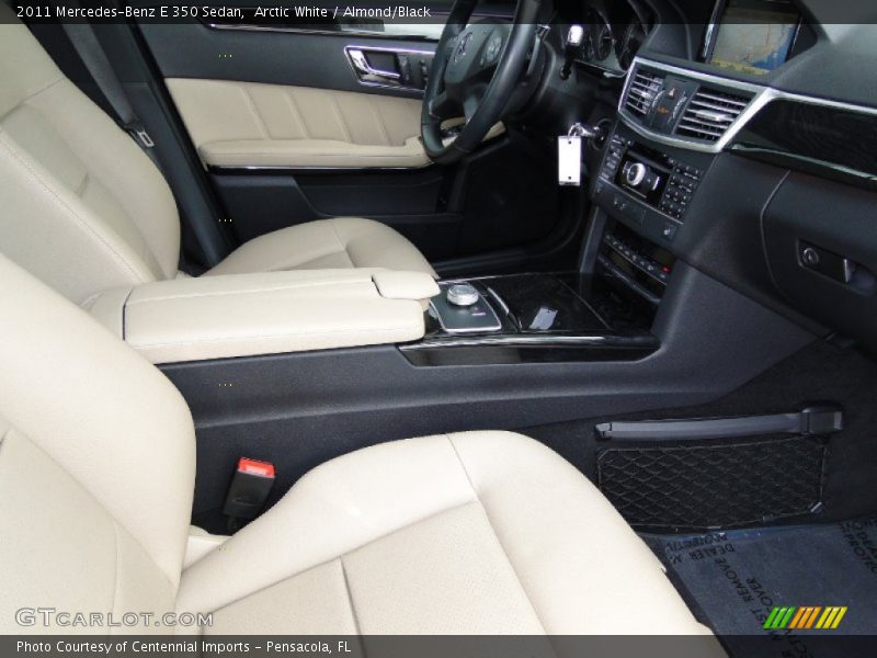 Arctic White / Almond/Black 2011 Mercedes-Benz E 350 Sedan