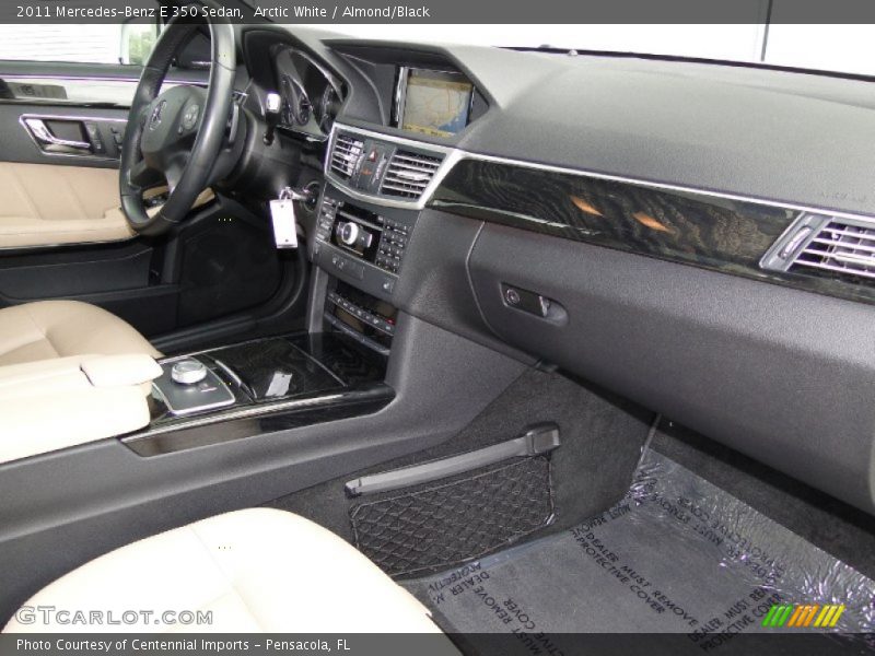 Arctic White / Almond/Black 2011 Mercedes-Benz E 350 Sedan
