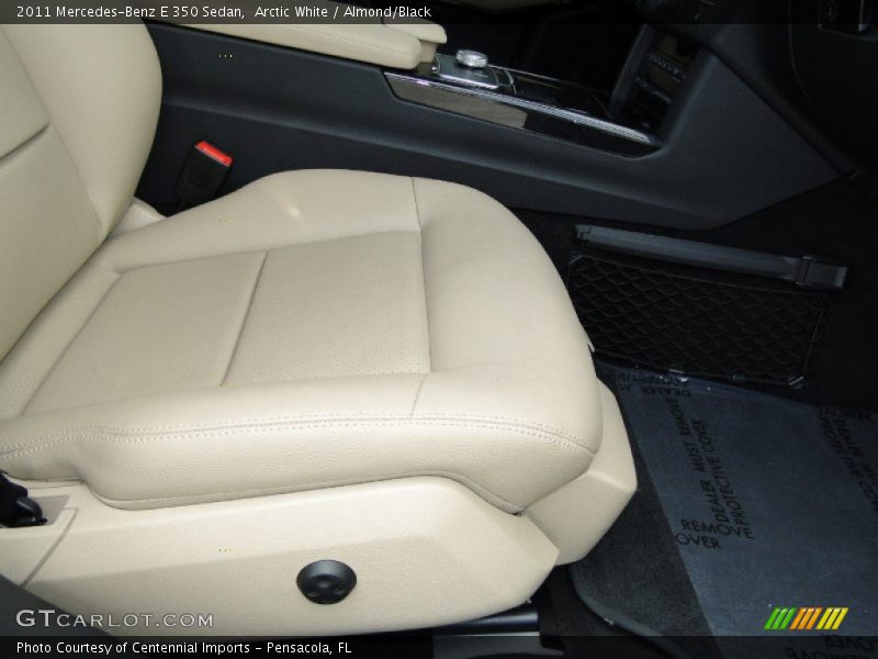 Arctic White / Almond/Black 2011 Mercedes-Benz E 350 Sedan