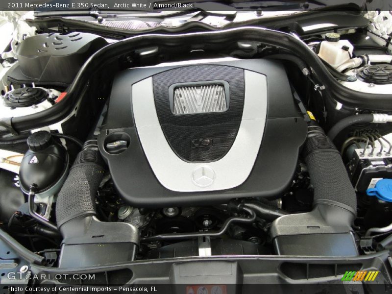 Arctic White / Almond/Black 2011 Mercedes-Benz E 350 Sedan