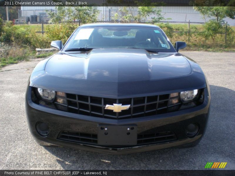 Black / Black 2011 Chevrolet Camaro LS Coupe
