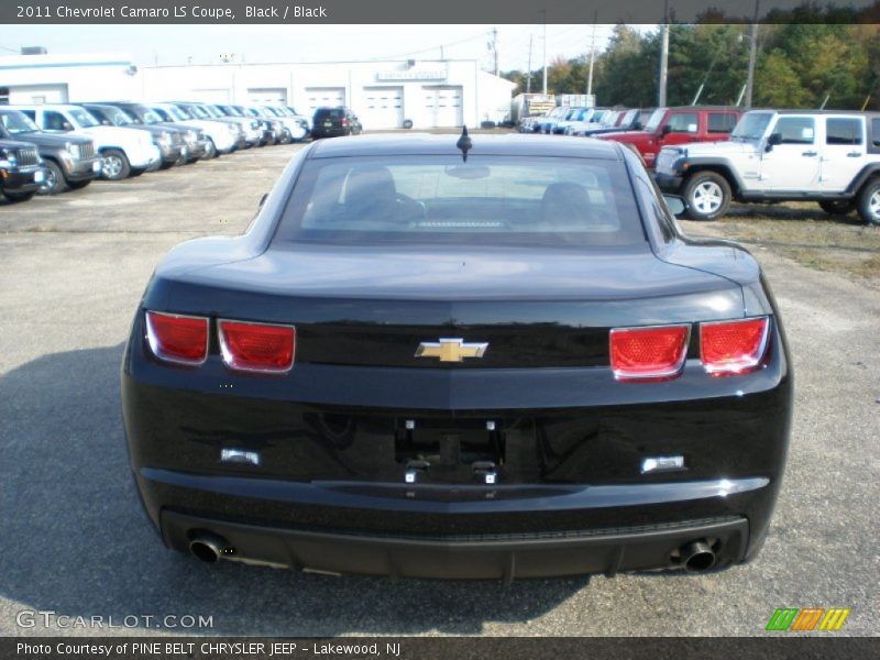 Black / Black 2011 Chevrolet Camaro LS Coupe