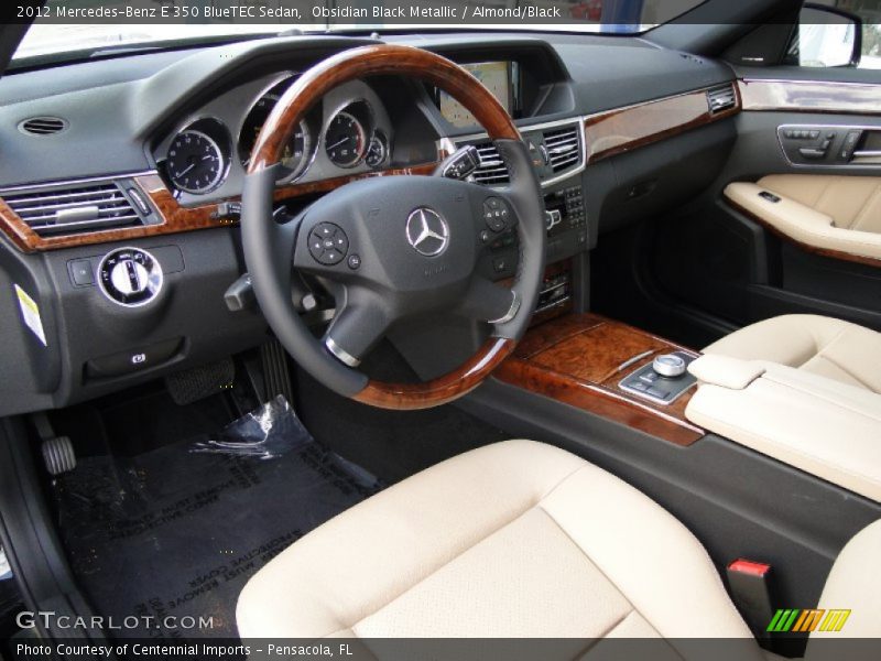  2012 E 350 BlueTEC Sedan Almond/Black Interior