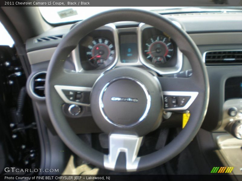 Black / Black 2011 Chevrolet Camaro LS Coupe