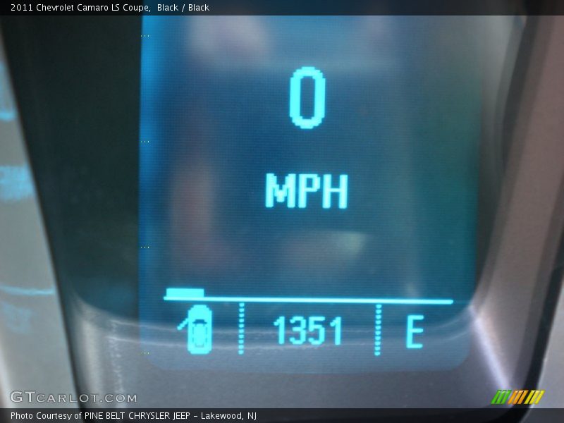 Black / Black 2011 Chevrolet Camaro LS Coupe