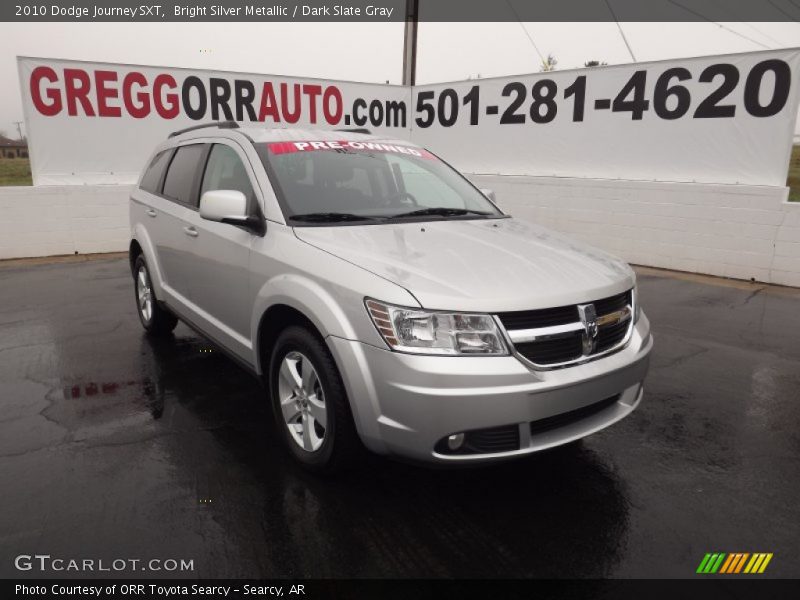 Bright Silver Metallic / Dark Slate Gray 2010 Dodge Journey SXT