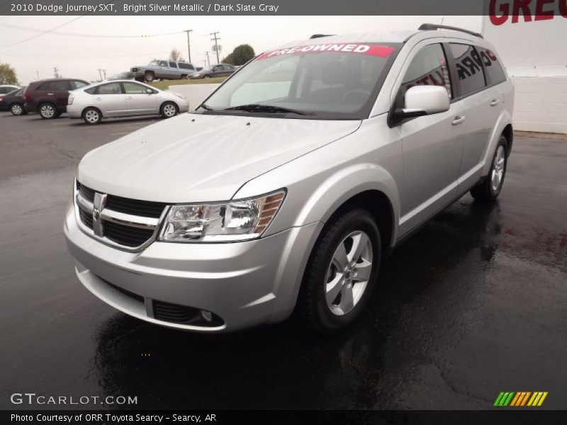 Bright Silver Metallic / Dark Slate Gray 2010 Dodge Journey SXT