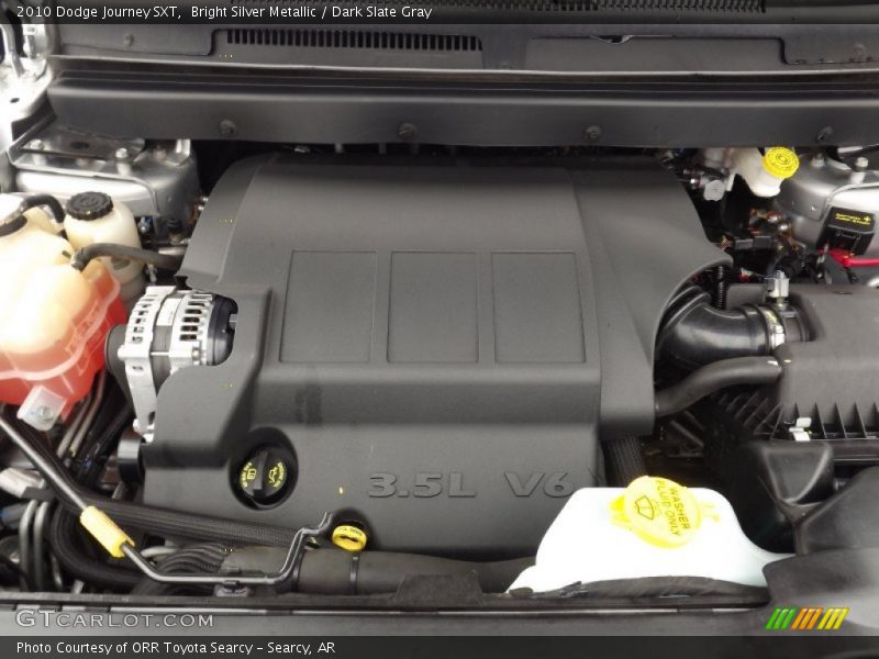 Bright Silver Metallic / Dark Slate Gray 2010 Dodge Journey SXT
