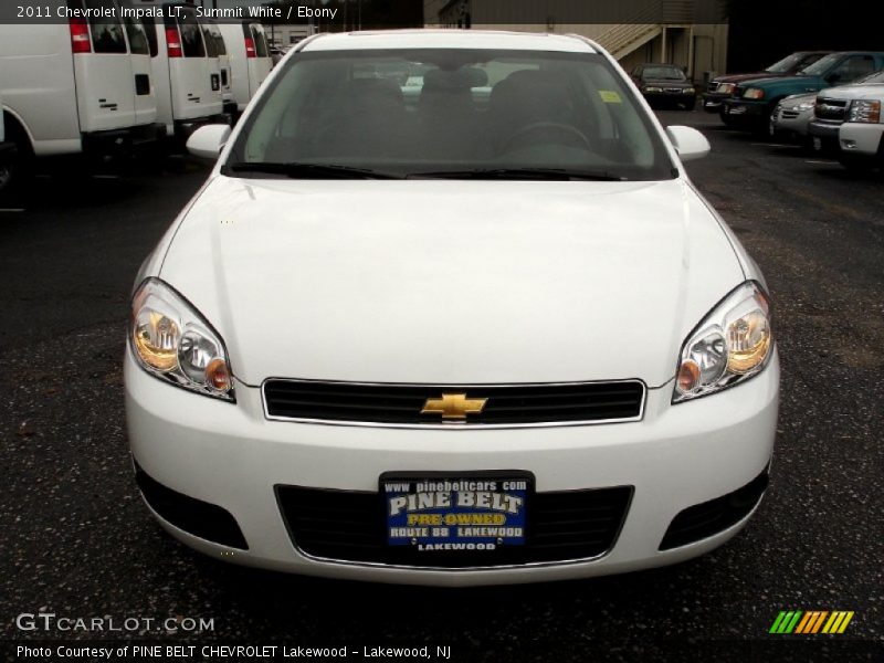 Summit White / Ebony 2011 Chevrolet Impala LT