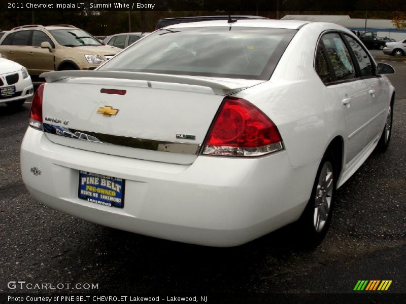 Summit White / Ebony 2011 Chevrolet Impala LT